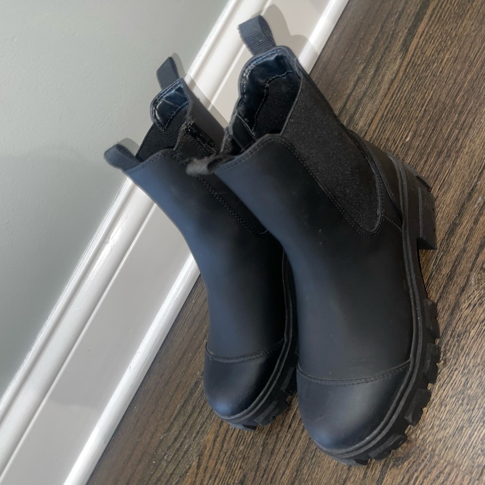 A New Day Black Ankle Boots